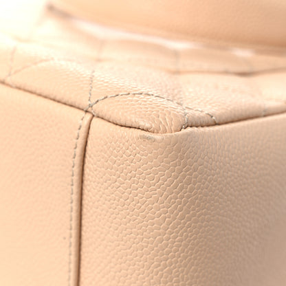 Chanel Caviar Quilted Grand Shopping Tote GST Beige 11 of 13