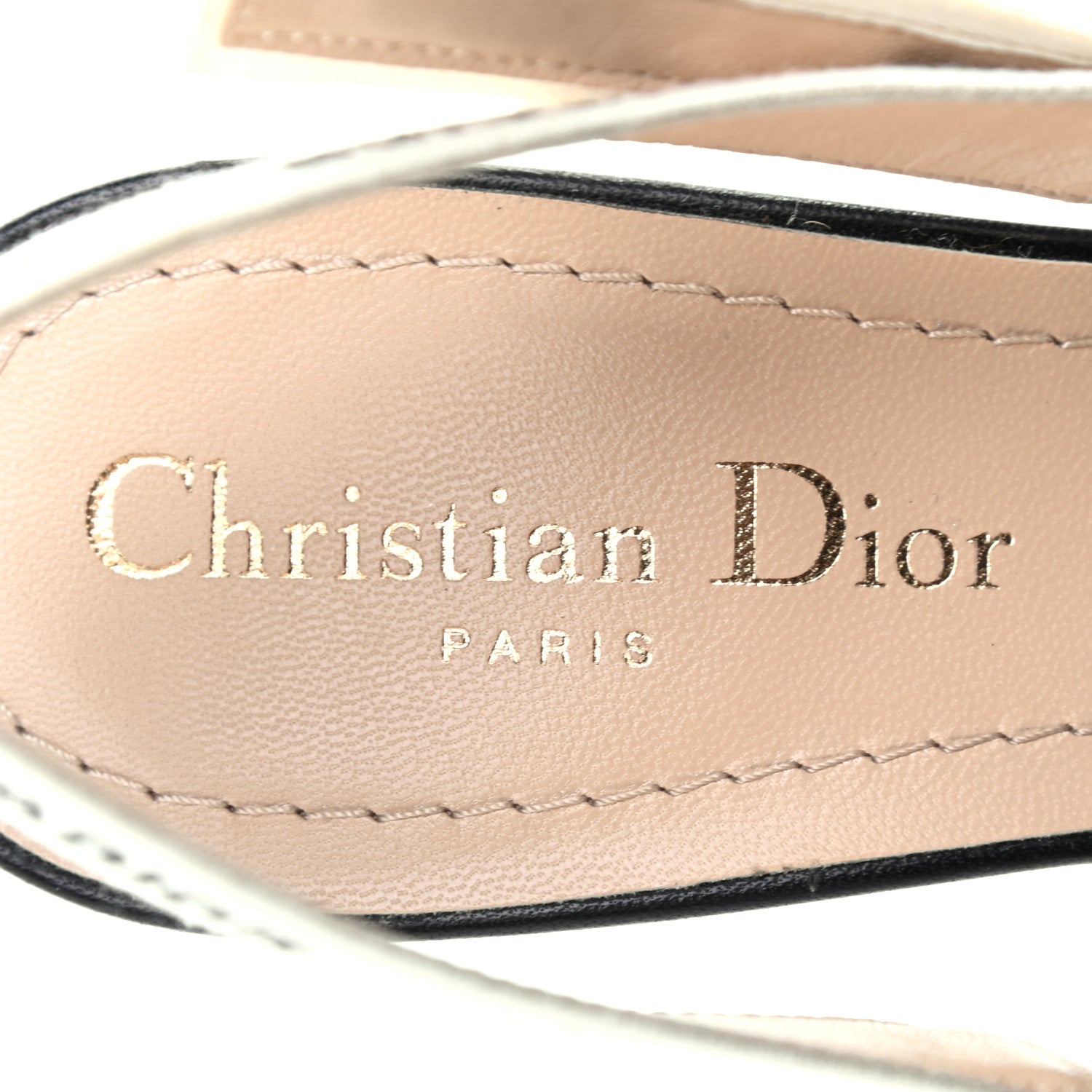Christian Dior Technical Canvas Ribbon J Adior Slingback 65mm Pumps 37 Black 6 of 8