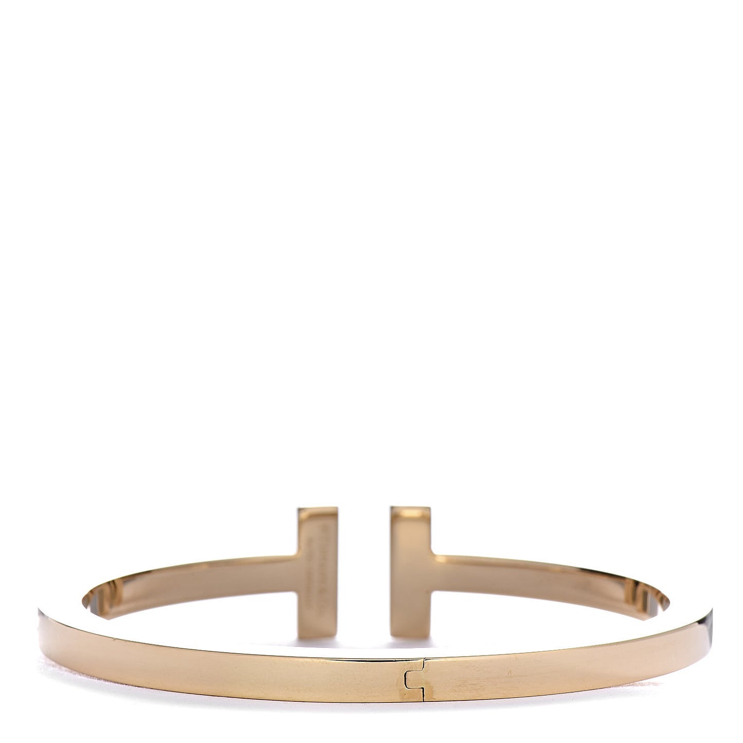 18K Yellow Gold T Square Bracelet