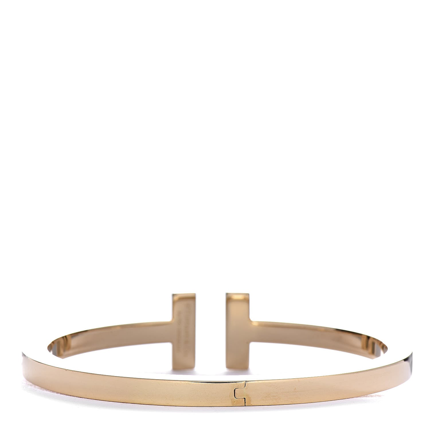 Tiffany 18K Yellow Gold T Square Bracelet 3 of 5