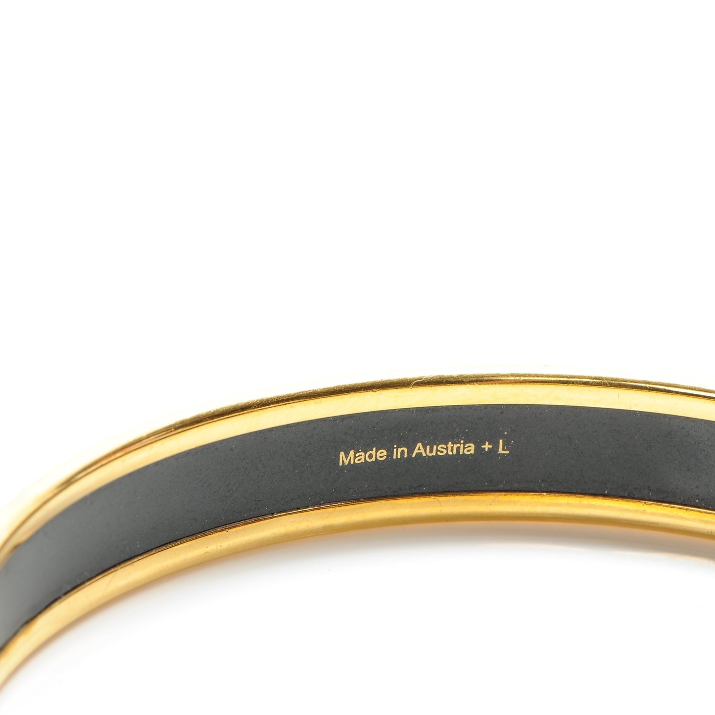 Enamel Printed Capitales Narrow Bracelet 70