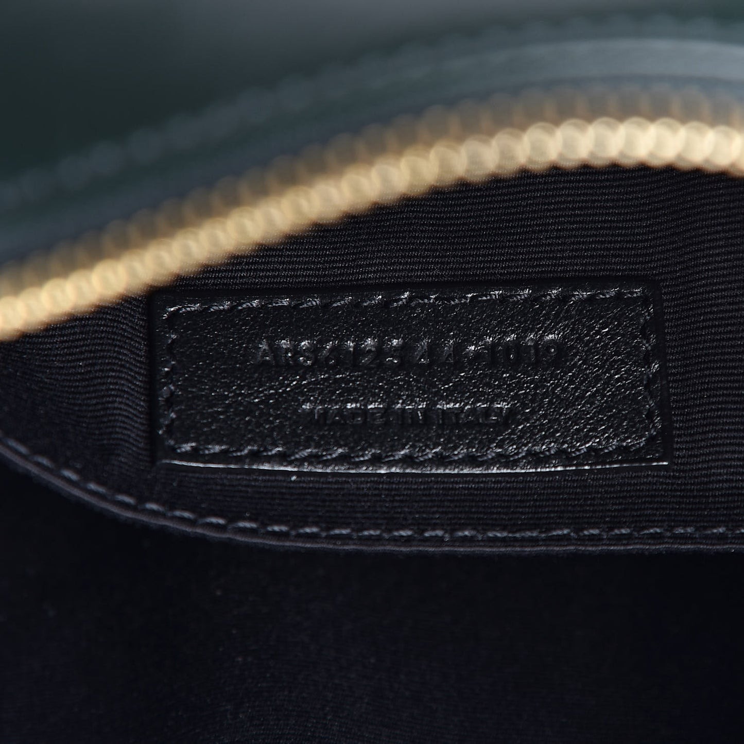 Calfskin Matelasse Monogram Lou Camera Bag Green