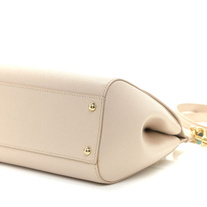 Dolce & Gabbana Dauphine Medium Miss Sicily Satchel Beige 6 of 13
