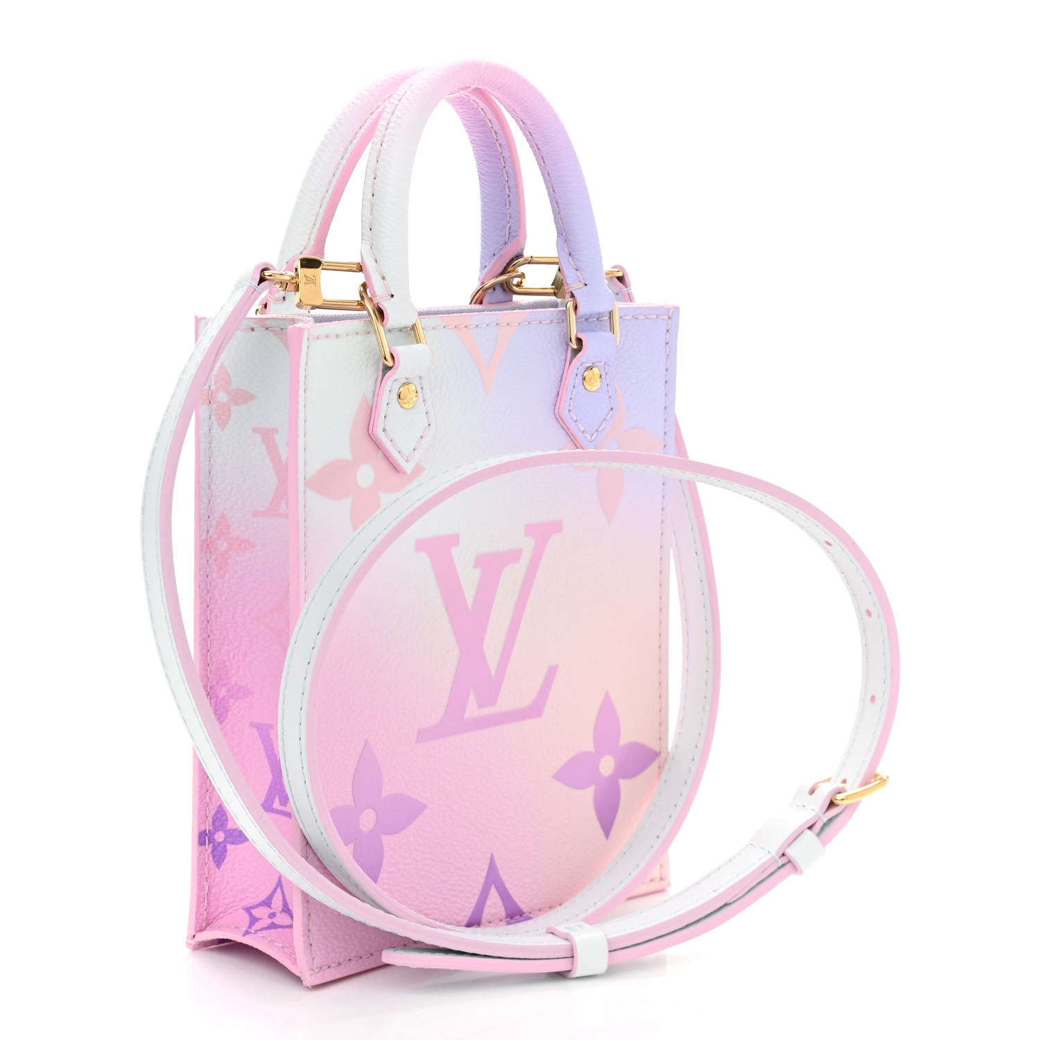 Louis Vuitton Monogram Giant Spring In The City Petit Sac Plat Sunrise Pastel 3 of 10