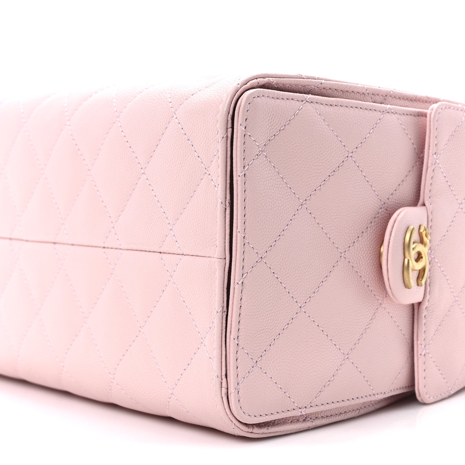 Chanel Caviar Quilted Small Chanel 25 Handbag Light Pink 10 of 10