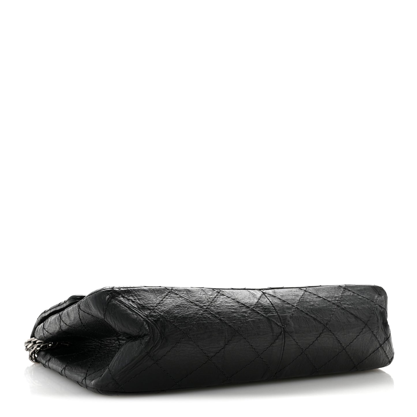 Aged Calfskin Quilted 2.55 Reissue 226 Flap Black