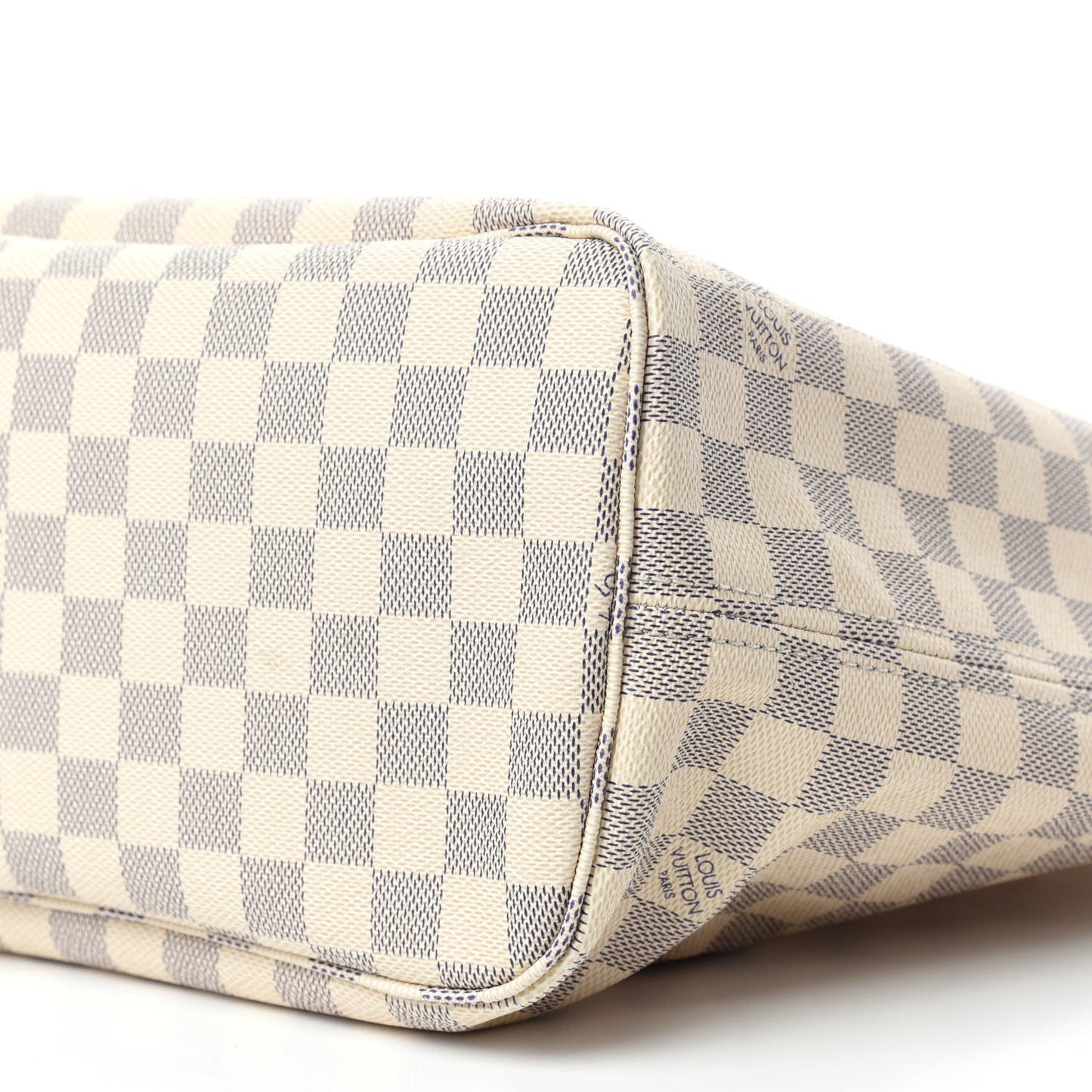 Damier Azur Neo Neverfull MM Rose Ballerine