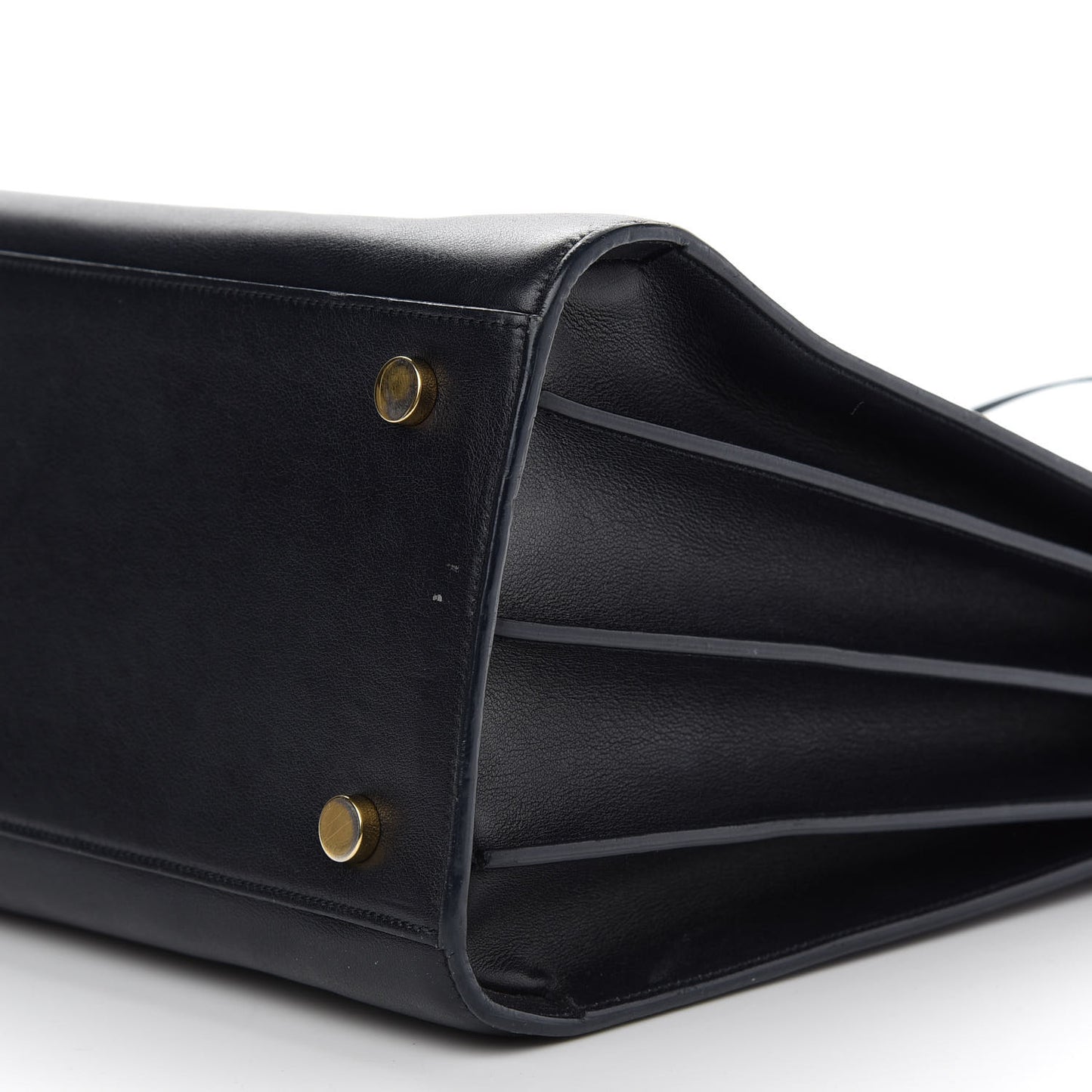 Calfskin Small Sac De Jour Black