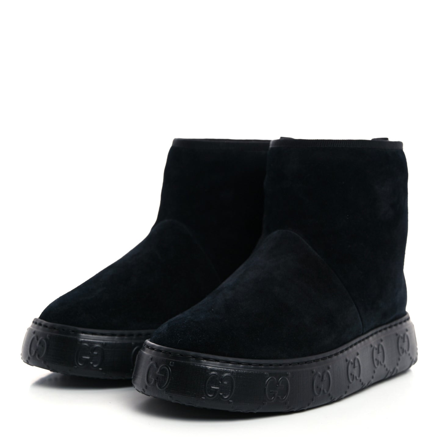 Suede Wool Womens Prestige Booties 36 Black Butterscotch