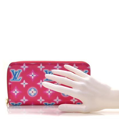 Louis Vuitton Vernis Valentine Zippy Wallet Fuchsia Neon 2 of 6