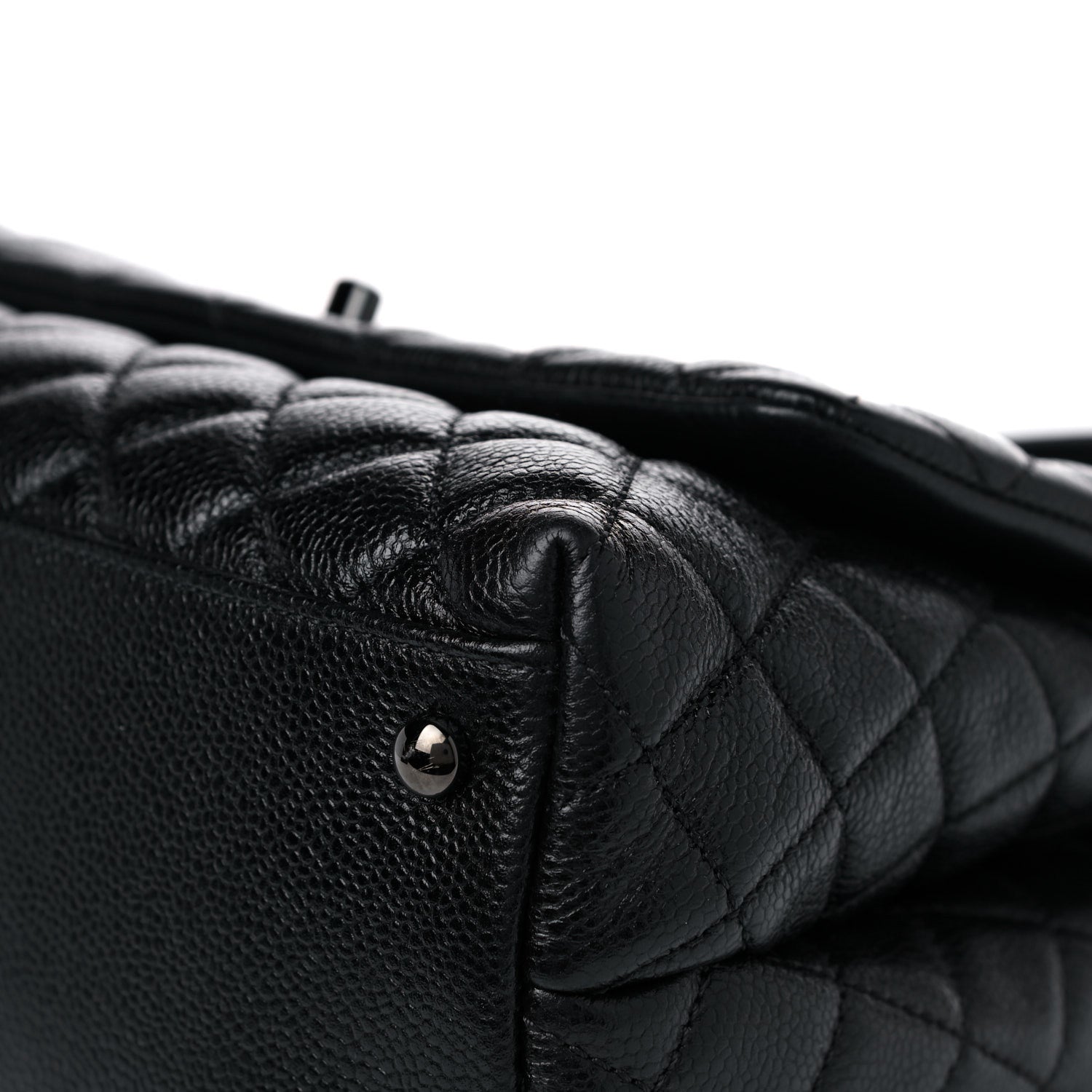 Chanel Caviar Quilted Small Coco Handle Flap So Black 10 of 15