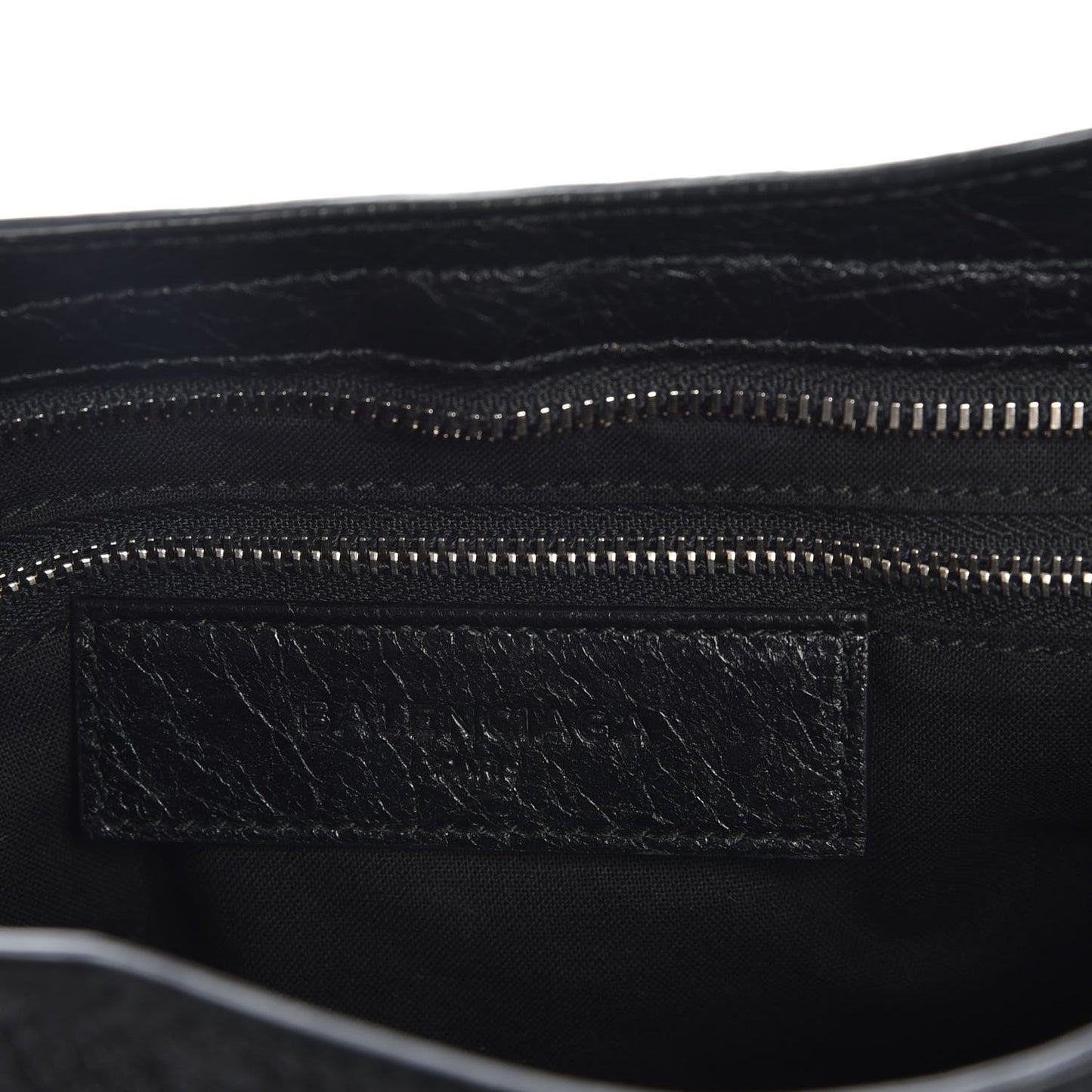 Agneau Classic Silver Hardware S City Black