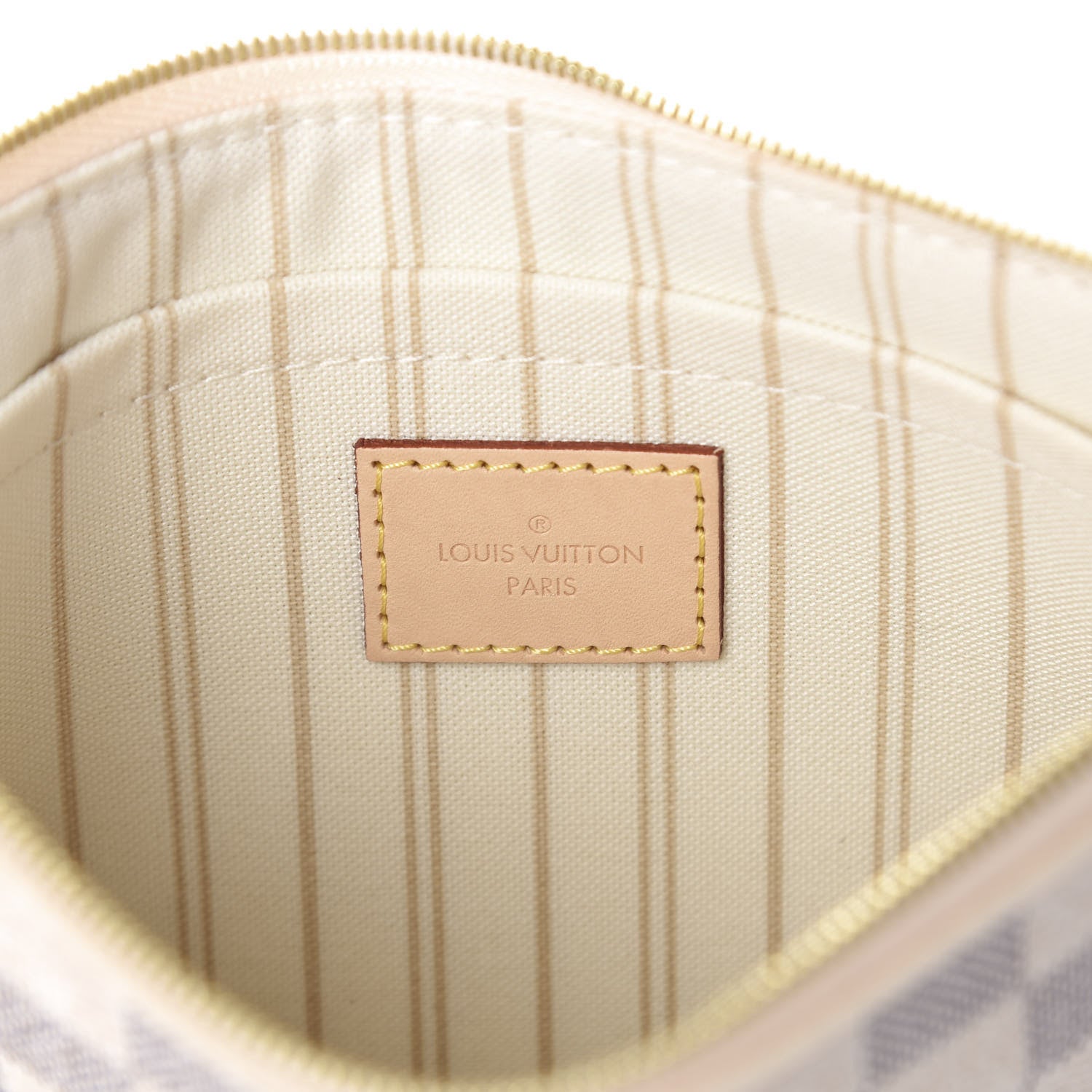 Louis Vuitton Damier Azur Neverfull MM GM Pochette 5 of 5