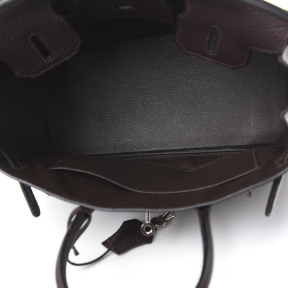Hermes Fjord Birkin 30 Chocolate 5 of 12