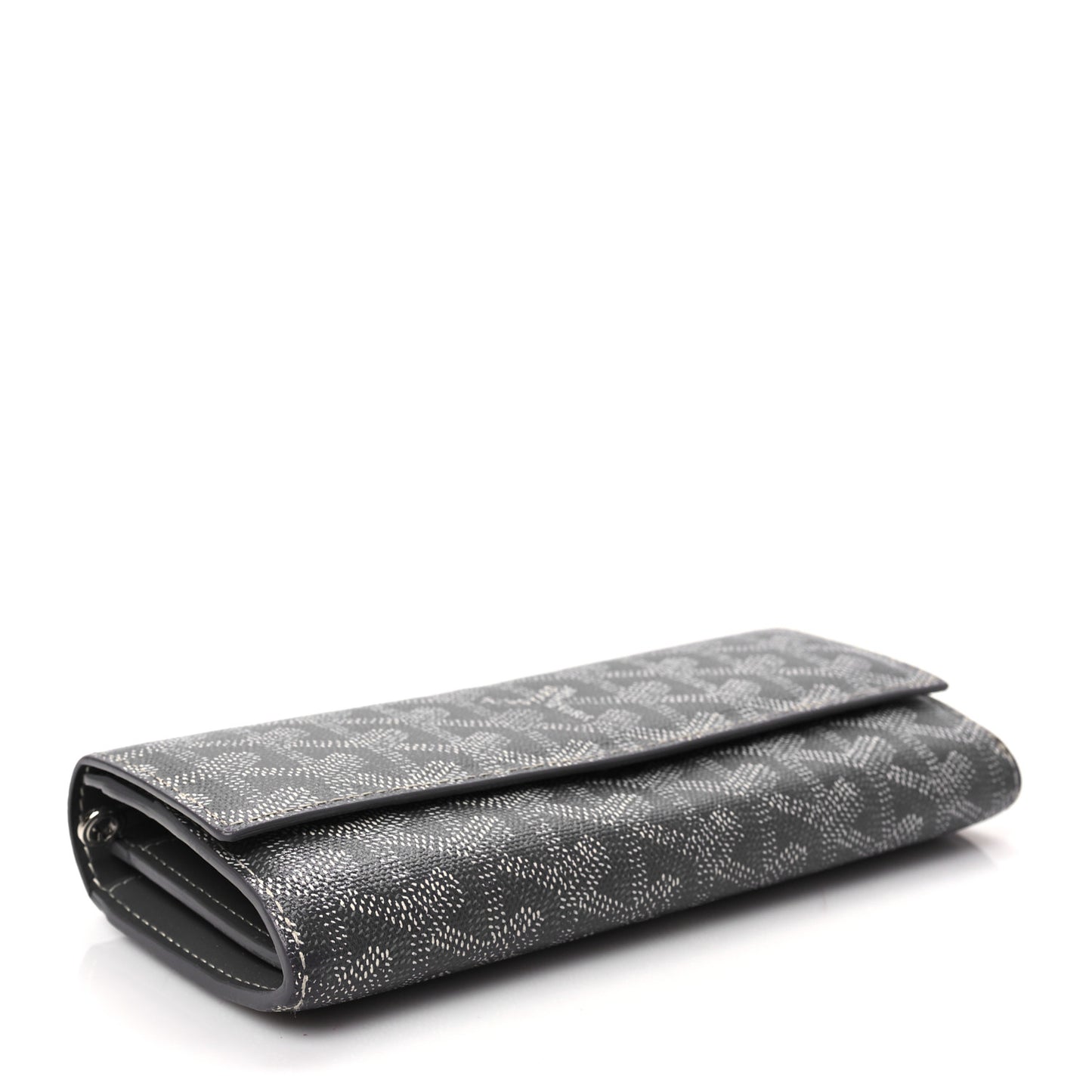 Goyardine Varenne Long Wallet Grey