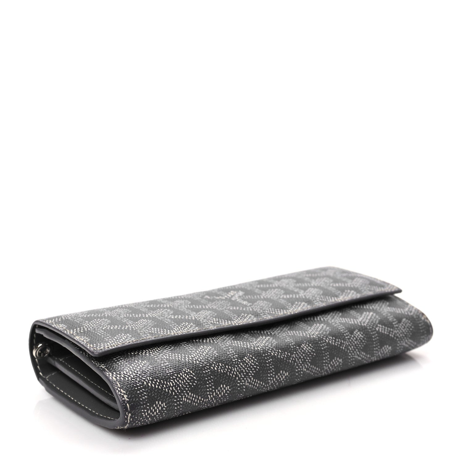 Goyard Goyardine Varenne Long Wallet Grey 4 of 9