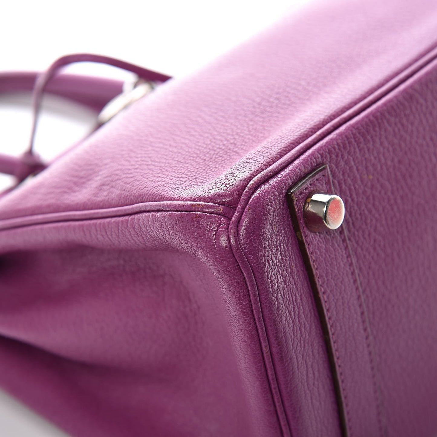 Chevre Mysore Birkin 25 Cyclamen