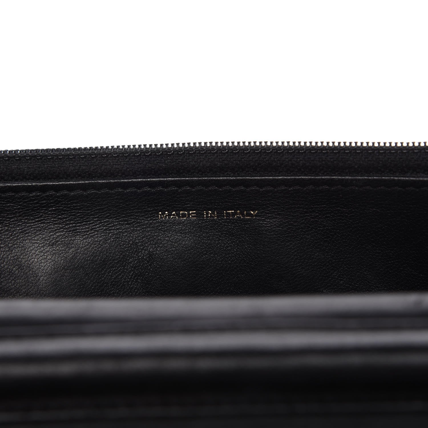 Chanel Lambskin Quilted Wallet On Chain WOC Beige Black 9 of 12