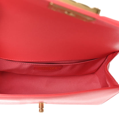 Chanel Caviar Quilted Medium Boy Flap Pink 7 of 10