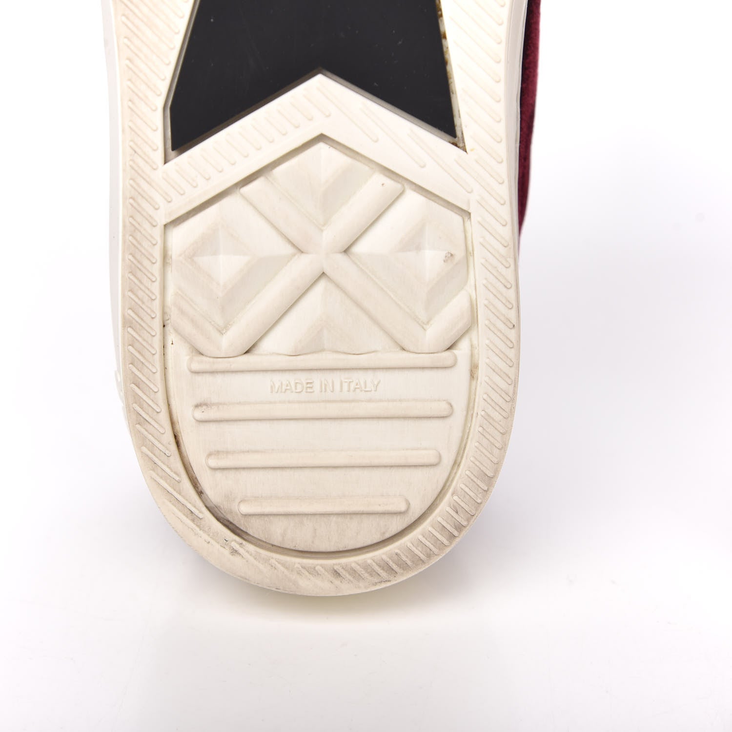Christian Dior Velvet Walk'N'Dior Low Top Sneakers 38.5 Deep Amaranth 6 of 9