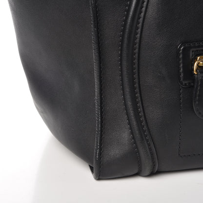 Celine Smooth Calfskin Mini Luggage Black 15 of 27