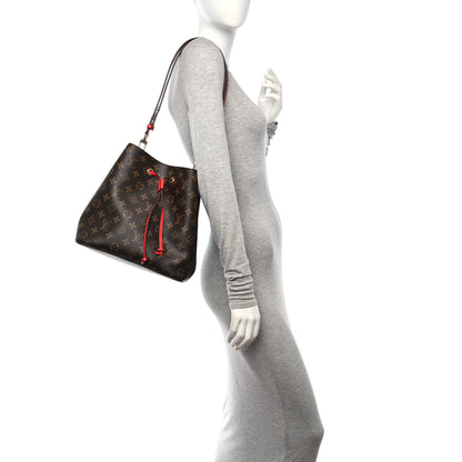 Louis Vuitton Monogram Neonoe MM Coquelicot 2 of 10