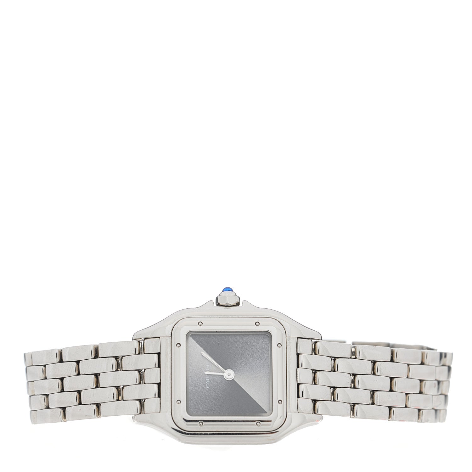 Cartier Stainless Steel 22mm Panthere Quartz Watch Grey 2 of 5