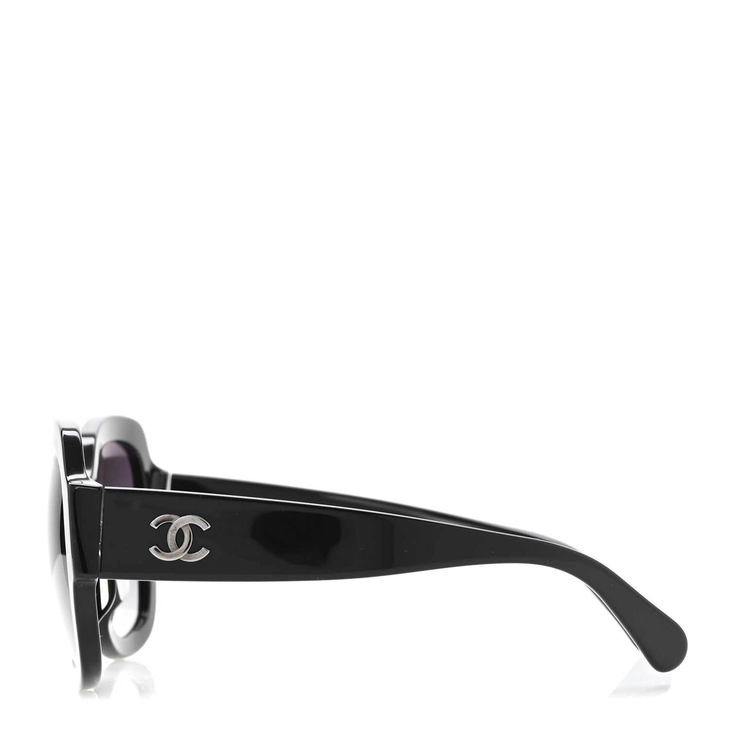 Chanel Acetate CC Sunglasses 5373-A Black 3 of 8