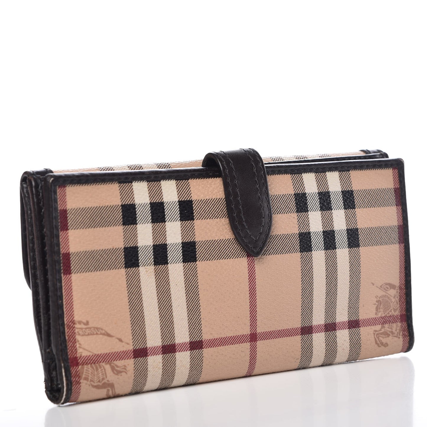 Haymarket Check Continental Wallet Brown