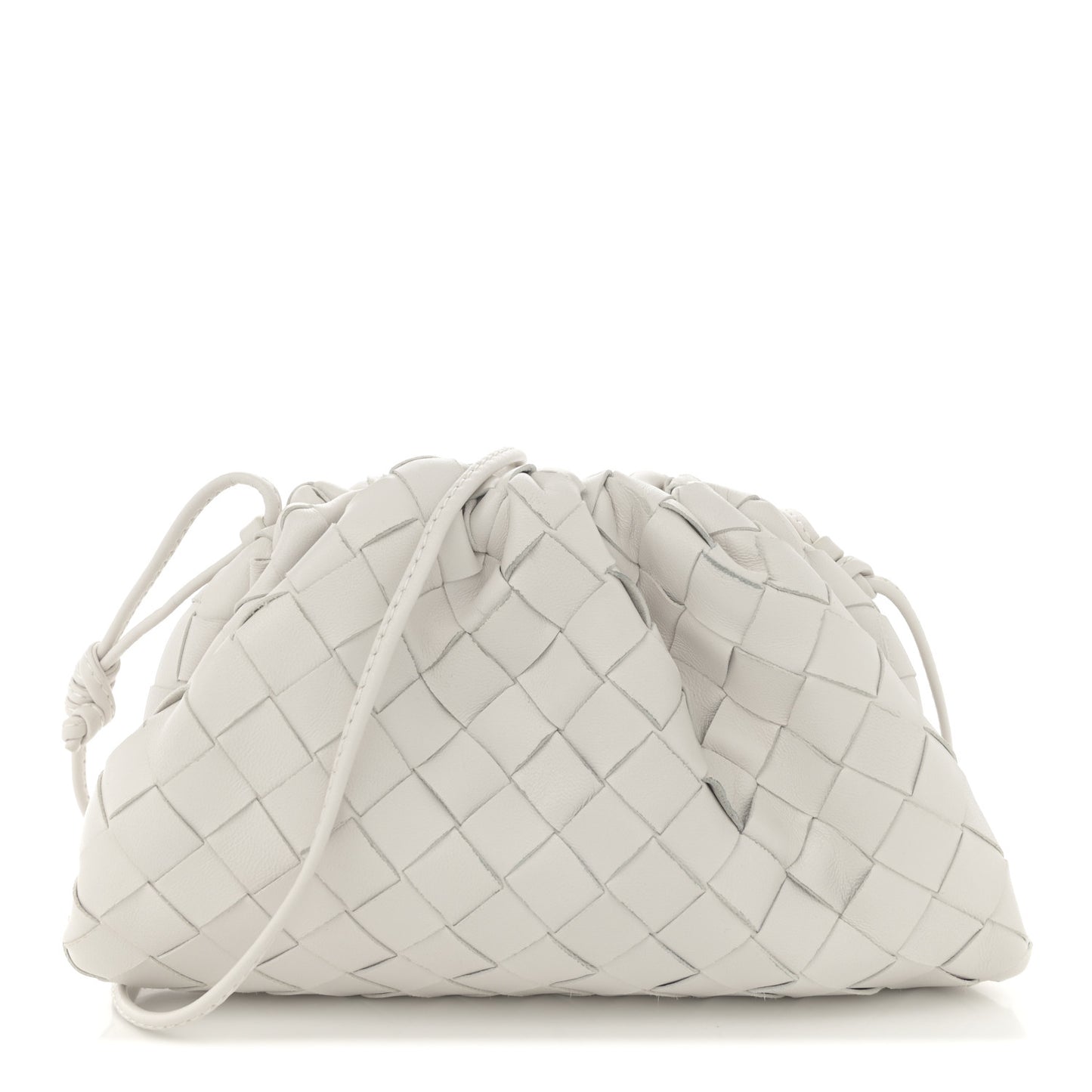 Nappa Intrecciato The Mini Pouch Chalk