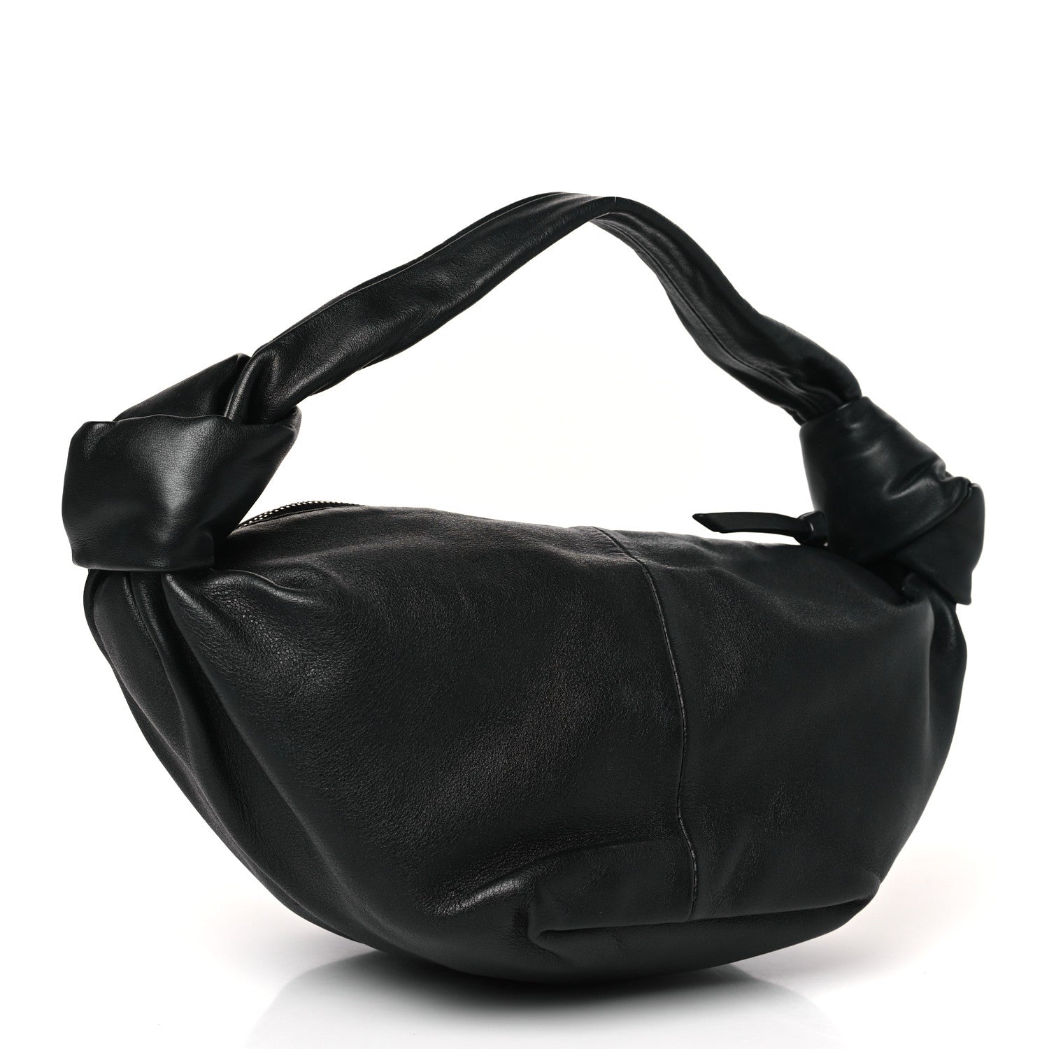 Bottega Veneta Calfskin Mini Double Knot Bag Black 3 of 7