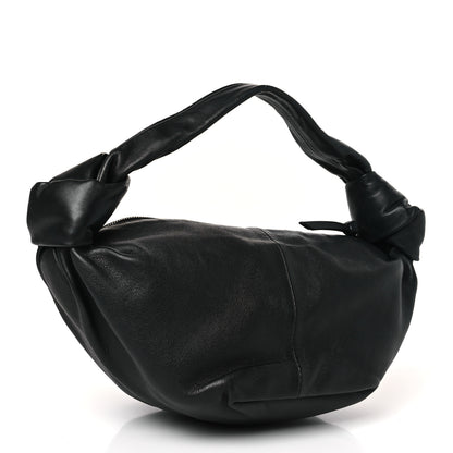 Bottega Veneta Calfskin Mini Double Knot Bag Black 3 of 7