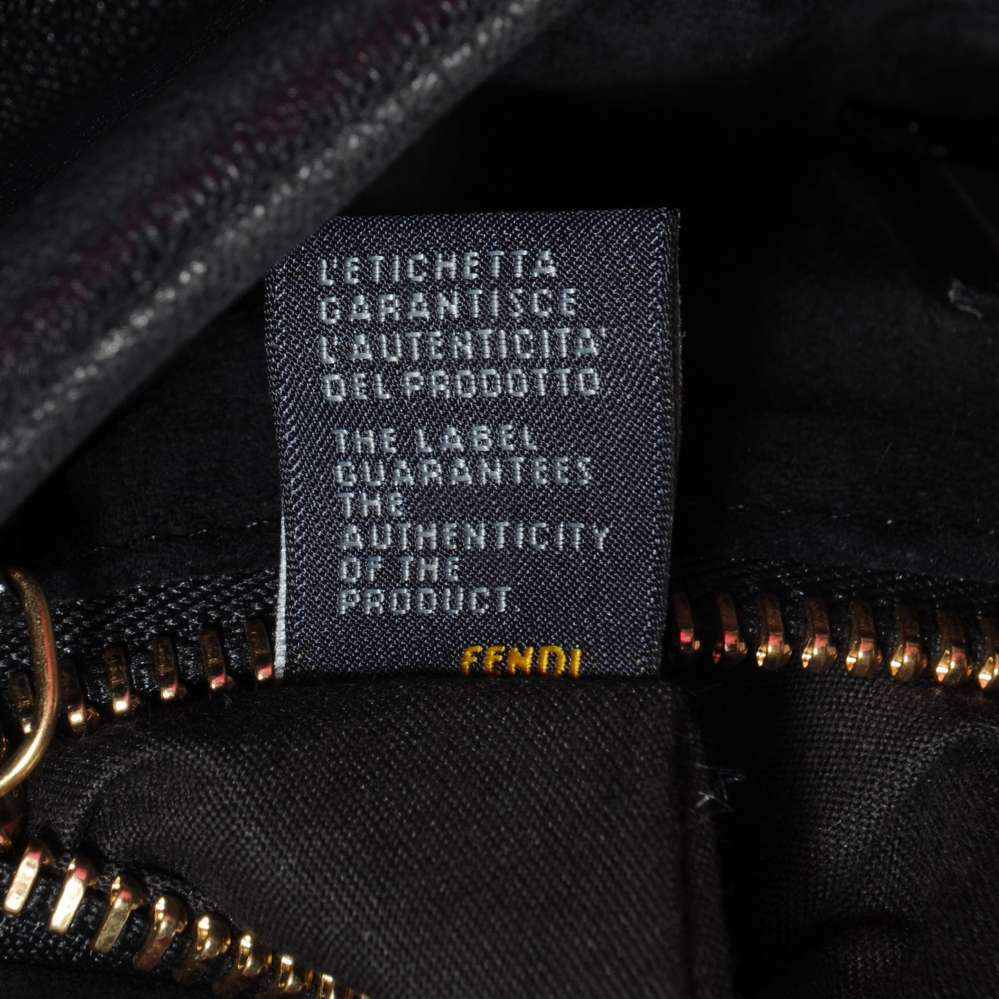 Goatskin Medium Peekaboo Iconic Satchel Black