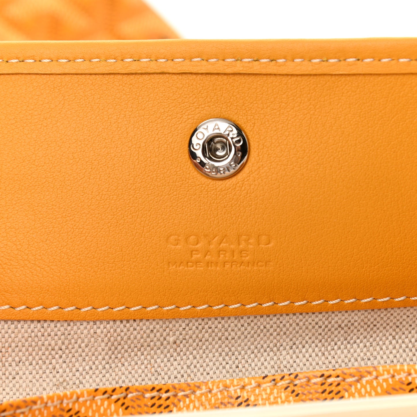 Goyardine Saint Louis PM Yellow