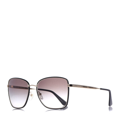 Prada Gradient Sunglasses SPR 52S Black Gold 1 of 9