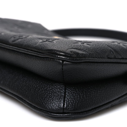 Louis Vuitton Empreinte Monogram Liv Pochette Black 9 of 10