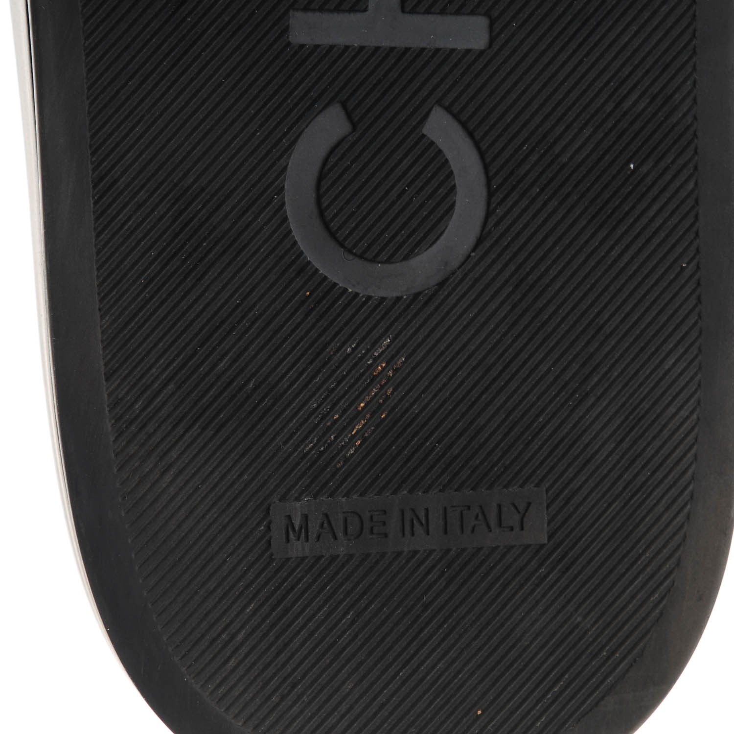 Chanel Lambskin Canvas Chain Flat Sandals 40 Navy 6 of 8