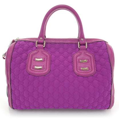 Gucci Guccissima Neoprene Techno Tag Medium Boston Magenta 1 of 7