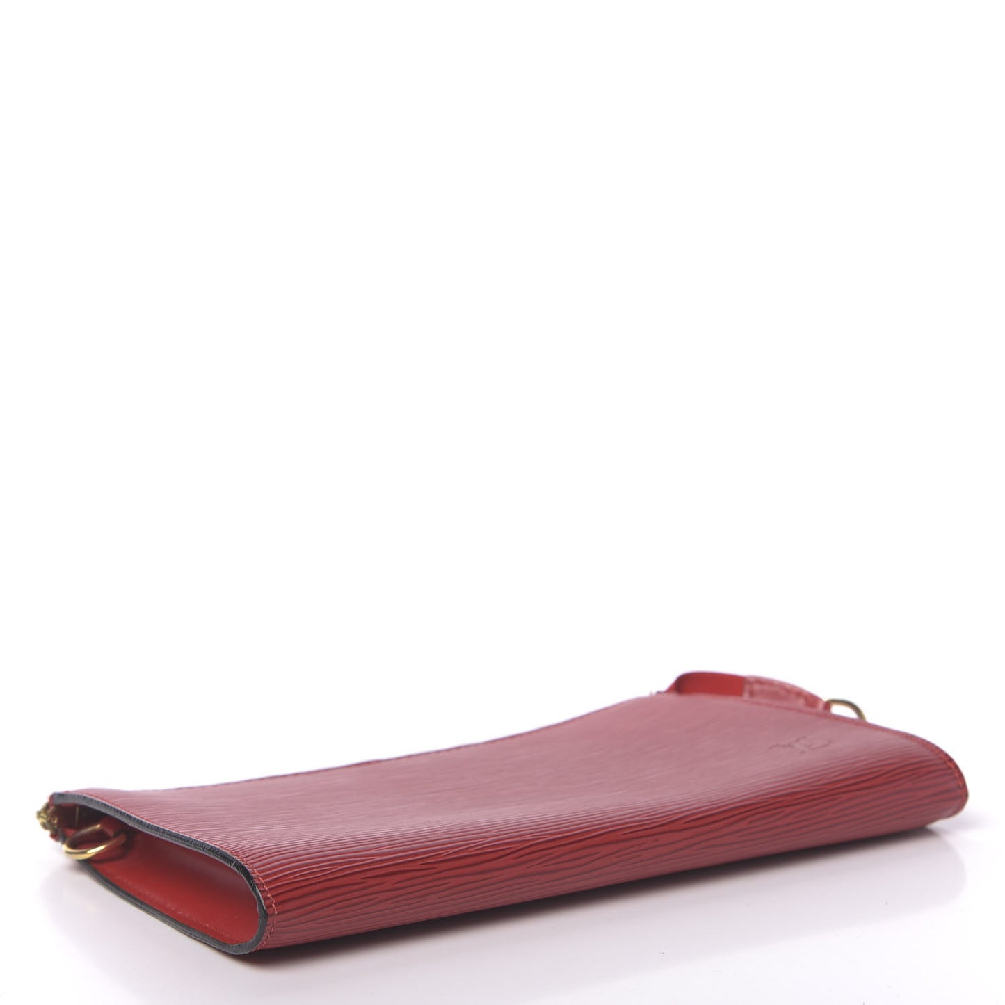 Epi Pochette Accessories 24 Castillan Red