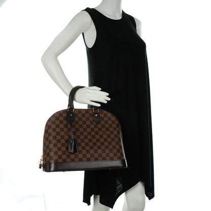 Louis Vuitton Damier Ebene Alma MM 2 of 7