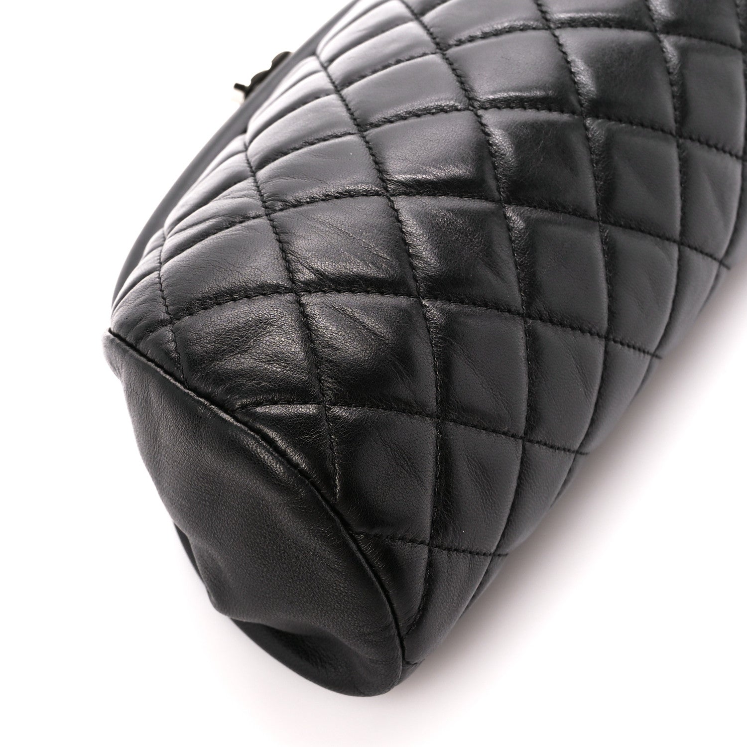 Chanel Lambskin Quilted Timeless Clutch Black 10 of 11
