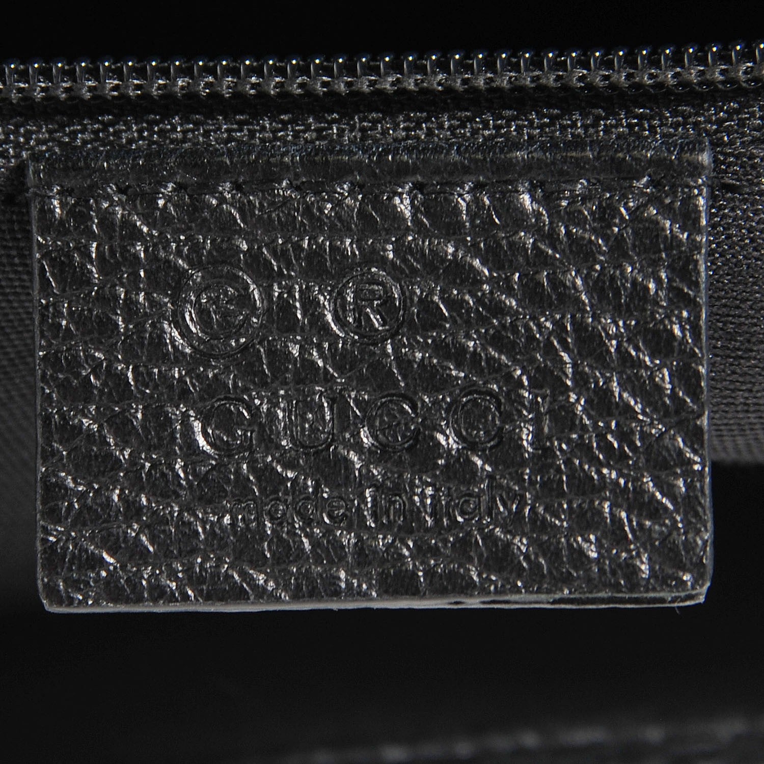 Gucci Nylon Monogram Large Tote Black 6 of 7