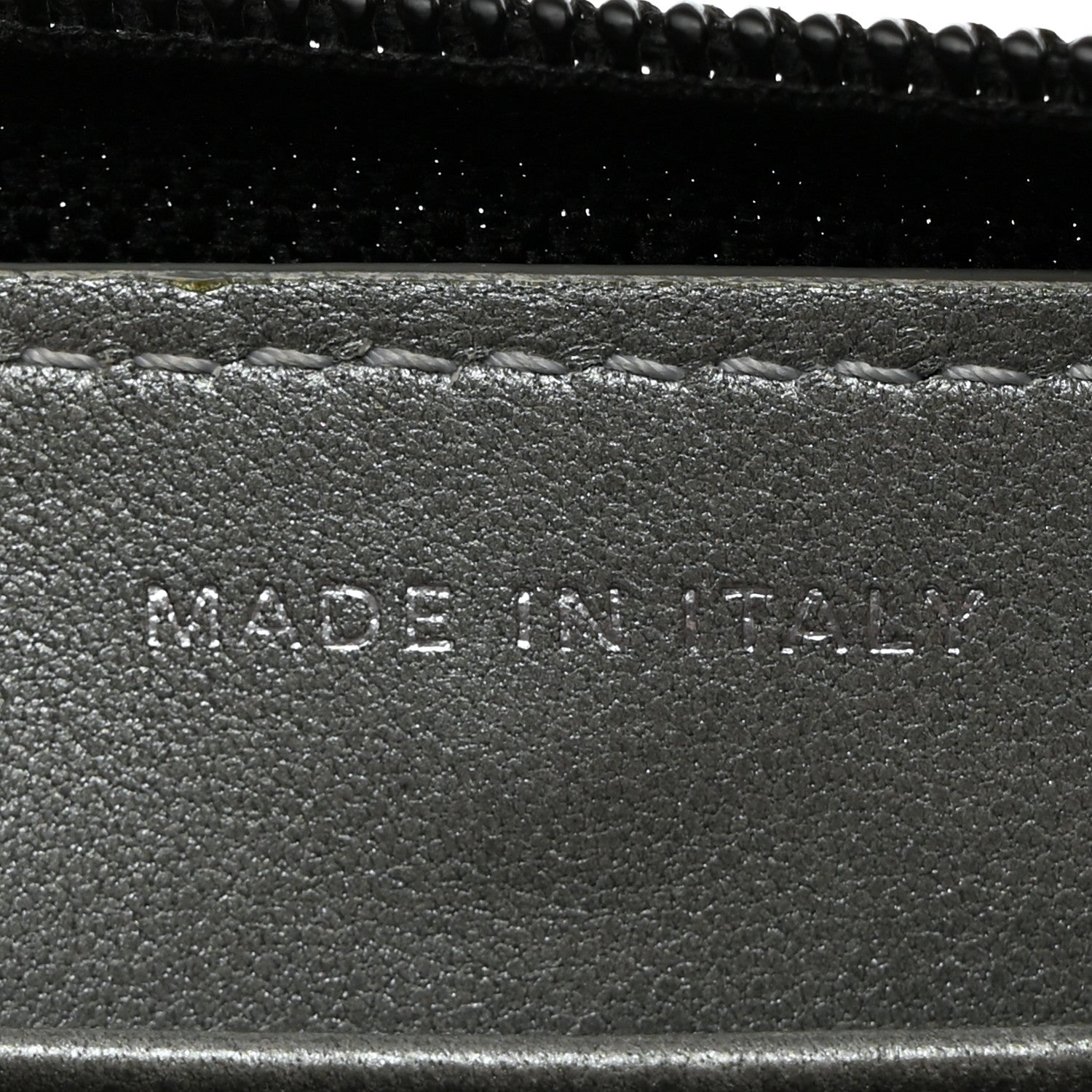 Chanel Lambskin Camellia Embossed Zip Around Gusset Wallet Black 7 of 9
