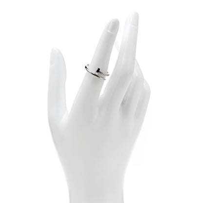 Cartier 18K White Gold Small Juste Un Clou Ring 53 6.25 2 of 6