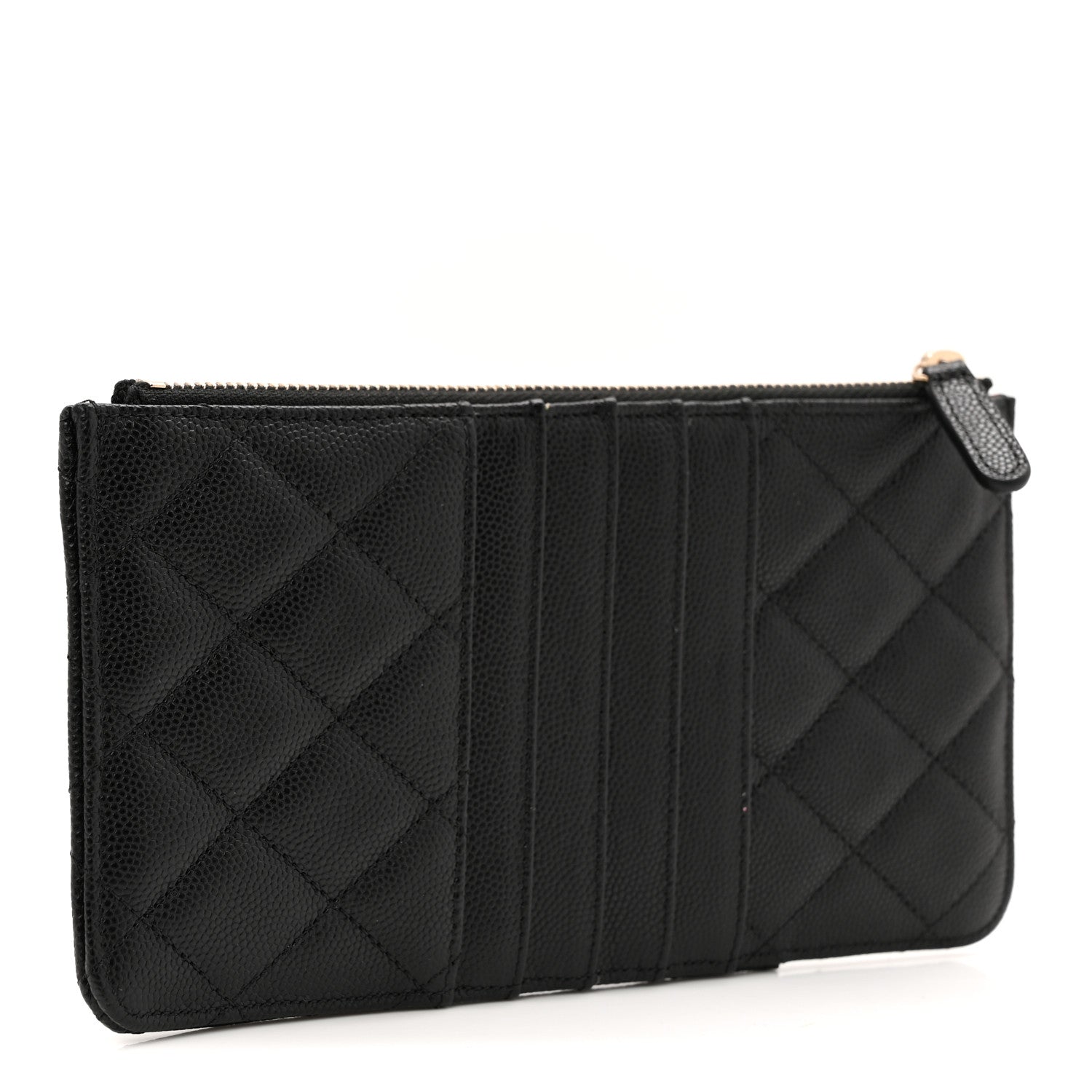 Chanel Caviar Quilted Classic iPhone Pouch Black 3 of 8