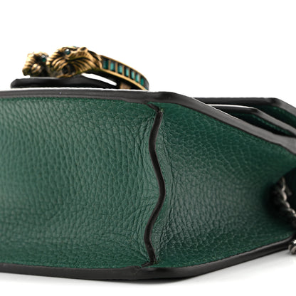 Gucci Dollar Calfskin Crystal Mini Dionysus Top Handle Bag Emerald 9 of 10
