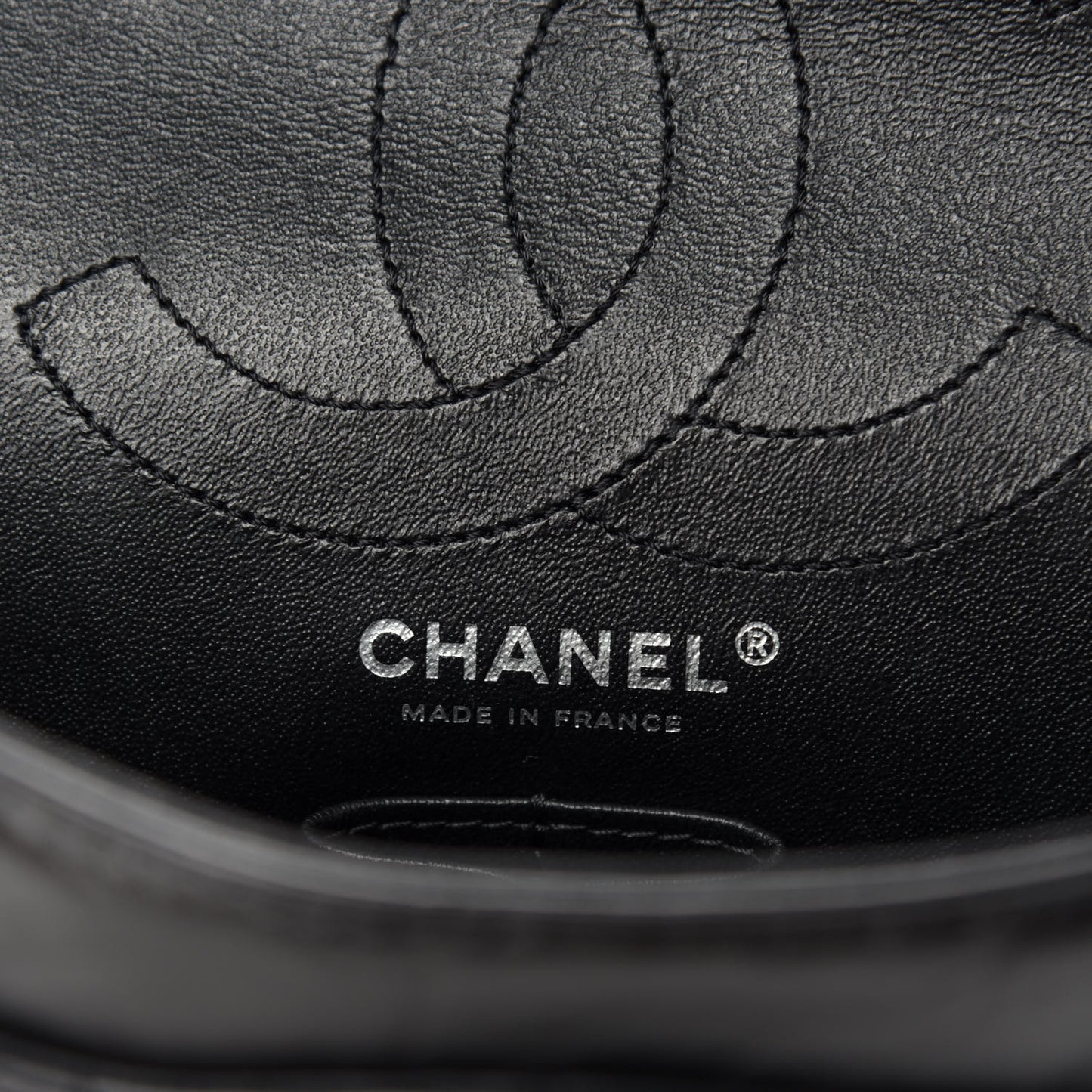 Aged Calfskin Quilted 2.55 Reissue 225 Flap So Black