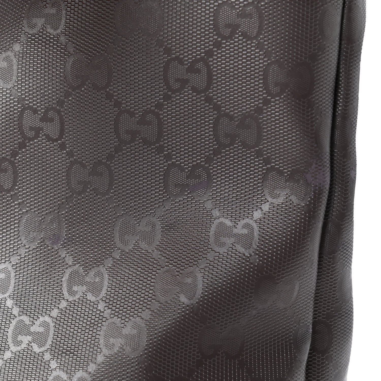 Gucci Imprime Monogram Medium Zippered Shopping Tote Pewter 6 of 7