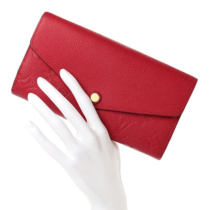 Louis Vuitton Empreinte Sarah Wallet NM Cherry 2 of 10