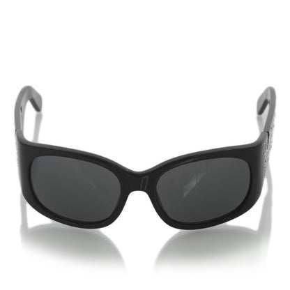 Chanel Swarovski Crystal CC Logo Sunglasses 5134 B 4 of 8